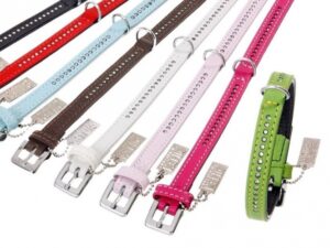 Karlie Vintage Strass-Halsband 1-reihig - Braun, 24 cm