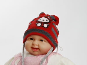 Hello Kitty Mütze "Lola" Übergang, Gr. 46/48