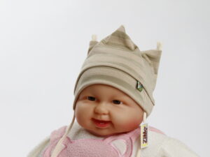 Neugeborenen-Mütze "Friedel" für den Übergang, Gr. 38/40