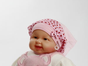 Kopftuch - Bandana "Herz" Gr. 42/44