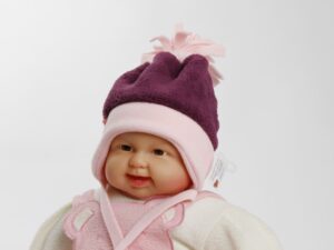 Wintermütze "Netti" beere/rosa Gr. 42/44