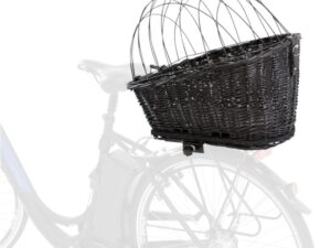 Trixie Fahrradkorb aus Weide für Gepäckträger