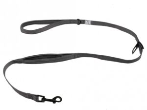 Duvoplus EXPLOR Ultimate Fit On-The-Road-Leine Safety - Silver Reflective - 130cm - 25mm