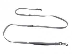 Duvoplus Trainingsleine EXPLOR Ultimate Fit Safety - Silver Reflective - 220cm - 25mm