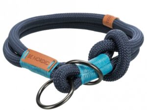 Trixie BE NORDIC Zug-Stopp-Halsband - dunkelblau - 50 cm
