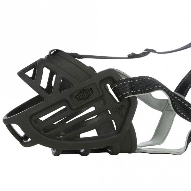 Trixie Maulkorb Muzzle Flex, Gummi - M-L – Bild 6