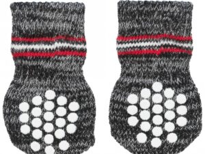 Trixie Hundesocken - Grau - L-XL