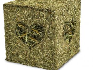 JR Farm Heu Würfel klein mit Mehlwürmern 125g