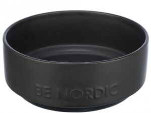 Trixie BE NORDIC Keramiknapf für Hunde - schwarz/1,2l