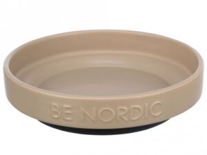 Trixie BE NORDIC Keramiknapf für Katzen - taupe