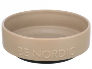 Trixie BE NORDIC Keramiknapf für Hunde - taupe/0,5l