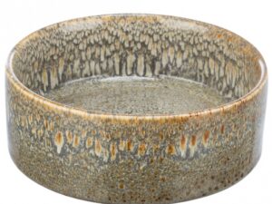 Trixie Keramiknapf mit Musterung - braun - 0,9 l/ø 16 cm