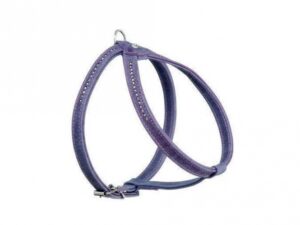 Karlie Buffalo Denim Strass Geschirr - Lavendel - 50-57 cm