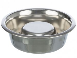 Trixie Slow Feeding Edelstahlnapf - 0,6 l/ø 17 cm