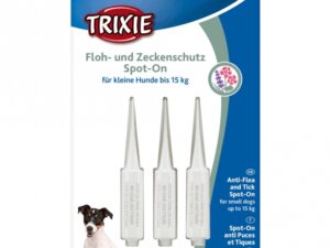 Trixie Floh- und Zeckenschutz Spot-On, Hund - Hunde bis 15 kg