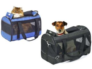 Karlie Nylon-Tragetasche DIVINA, Schwarz - Groß