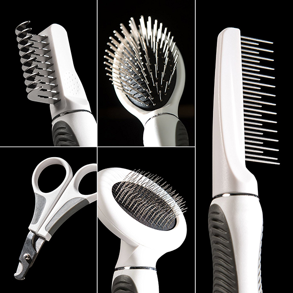 Catit Bürsten-Set für Mittel- und Langhaarkatzen – Bild 5