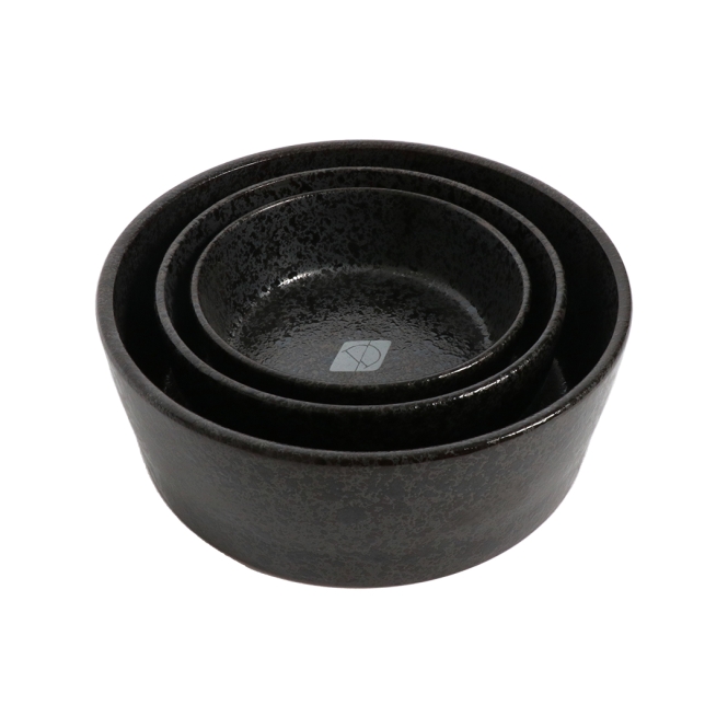 D&D Trendy Napf Jasper black dots - 13 cm – Bild 5