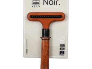 EBI Noir Japandi Entwirrungsharke mit rotierenden Zinken