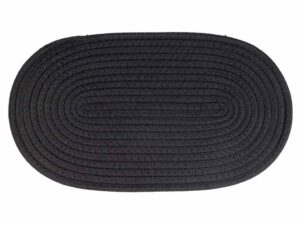 D&D Napfunterlage Phil - Schwarz - 55 x 32 cm