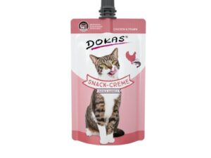 Dokas Cat Snack-Creme Huhn & Garnele 90g