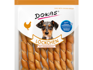 Dokas Dog Snack Löckchen mit Hühnerbrust 120g