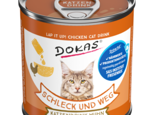 Dokas Cat Snack Schleck+weg Katzendrink Huhn 100g