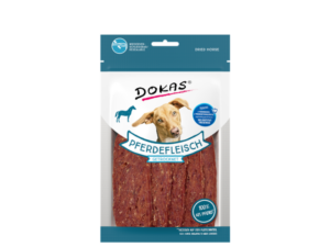Dokas Dog Snack Pferdefleisch getrocknet 60g