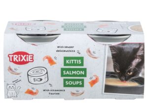 Trixie Kittis Salmon Soup - 4 × 80 g