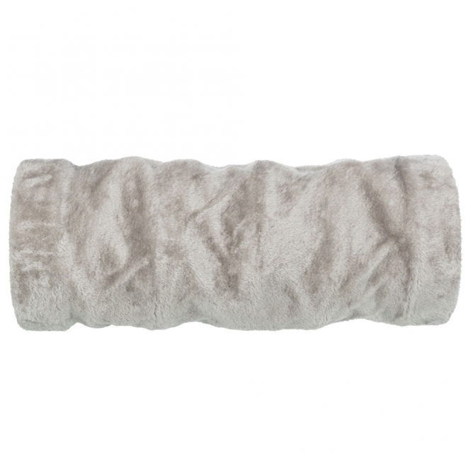 Trixie Crunch Plüschtunnel, 60 cm - Grau – Bild 3