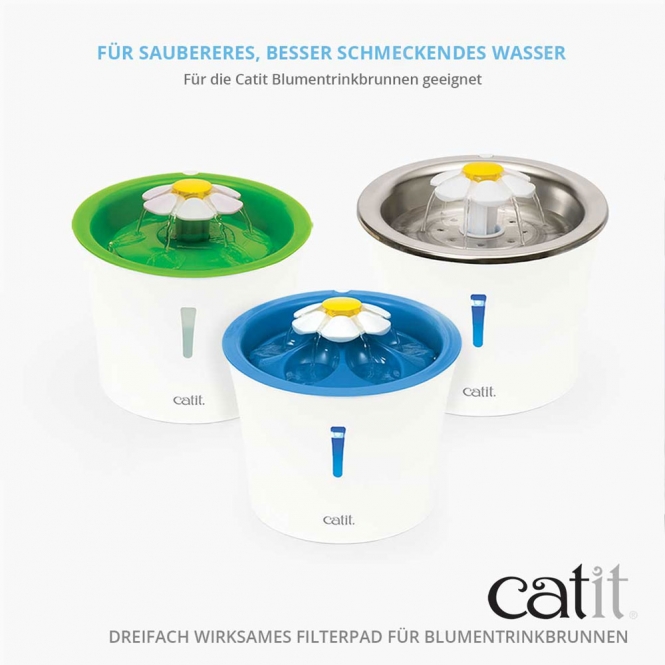 Catit Triple Action Filter rahmenlos - 6 Stück – Bild 4