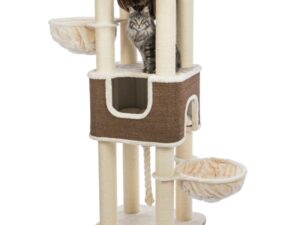 Trixie Kratzbaum XXL Humberto - creme/dunkelbraun