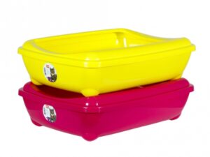 Karlie Flamingo Katzentoilette mit Rand Arist-O-Tray Hawai - 42 x 30 x 11 cm