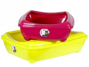 Karlie Flamingo Katzentoilette mit Rand Arist-O-Tray Hawai - 57 x 43 x 16,5 cm
