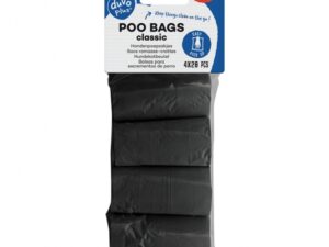 Duvoplus Hundekotbeutel classic schwarz - 16 x 20 Stück