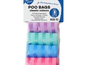 Duvoplus Hundekotbeutel classic colour 4 x 20 Stück - Streifen