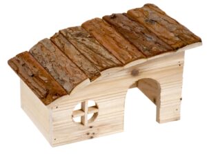 Duvoplus Kleintierhaus mit Schrägdach - 20 x 13 x 12cm