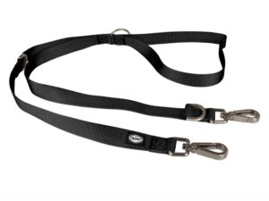 Duvoplus Explor North Duo Leine 200cm/25mm - Schwarz