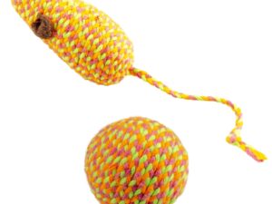 Duvoplus Cat Toy Jolly Maus & Ball - orange