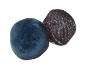 Duvoplus Cat Toy Retro Bälle Punkte - blau