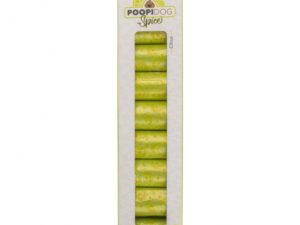 Poopidog Hundekotbeutel spice limette limone - 8 x 15 Stück