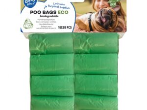 Duvoplus Hundekotbeutel eco - grün - 16 x 20 Stück