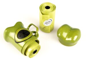 Duvoplus Kotbeutelspender Knochen Eco - grün