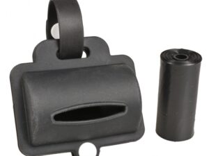 Duvoplus Hundekotbeutelspender Silikon - schwarz