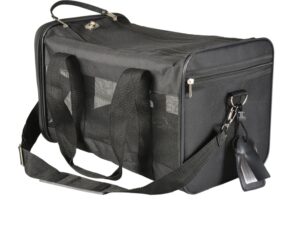 Duvoplus Reisetasche Nylon - schwarz - S - 40 x 25 x 25cm - max. 6kg