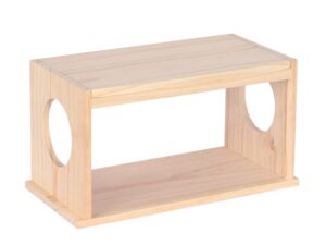 Duvoplus Sandbad aus Holz/Plexiglas