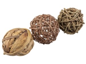 Duvoplus Spielbälle für Nager - 3 Stück - 10 cm