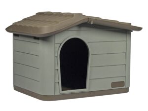 Duvoplus Tierhaus Pepita Eco - grün - 60 x 41 x 51cm