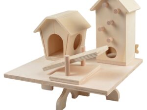 Duvoplus Holzspielplatz für Nager