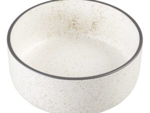 Duvoplus Keramiknapf Stone Speckle - weiß - 330ml